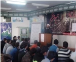 همایش بصیرت افزایی با موضوع  راه مقابله با نفوذ دشمن بمناسبت  سالگرد تاسیس دانشگاه فنی وحر فه ای باحضور ریاست اداره تبلیغات اسلامی ملایر 3