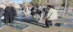 غبار روبی گلزار شهدا 3