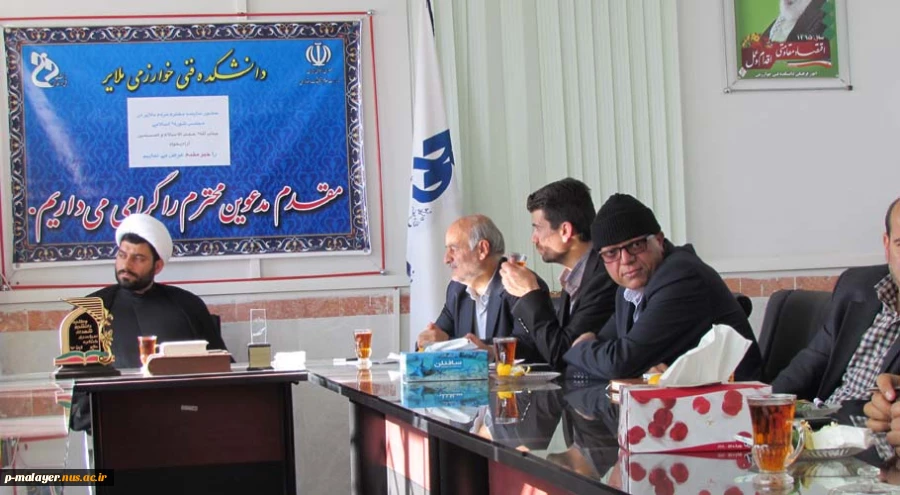 بازدیدنماینده مردم شریف شهرستان ملایر در مجلس شورای اسلامی و سخنگوی کمیسیون فرهنگی مجلس حضرت حجت الاسلام و المسلمین آزادی خواه  3