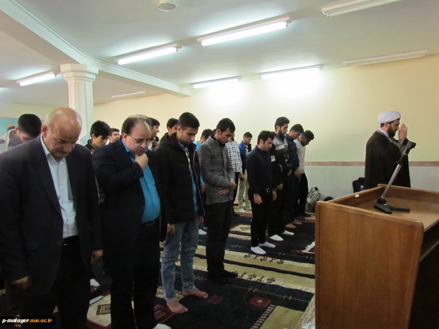 برگزاری مراسم میلاد حضرت محمد مصطفی (ص) و امام جعفرصادق (ع) و هفته وحدت و روز دانشجو در آموزشکده فنی خوارزمی ملایر 6