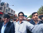 راهپیمایی، حمایت خود را از بیانیه شورای عالی امنیت ملی و نفرت خود را از عهدشکنی آمریکا در خروج از برجام  2
