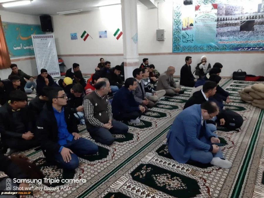 مراسم گرامیداشت هفته بسیج در آموزشکده فنی وحرفه ای خوارزمی ملایر 3