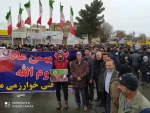 حضور کارکنان و اساتید آموزشکده فنی پسران ملایر در راهپیمایی 22 بهمن سال 98 4
