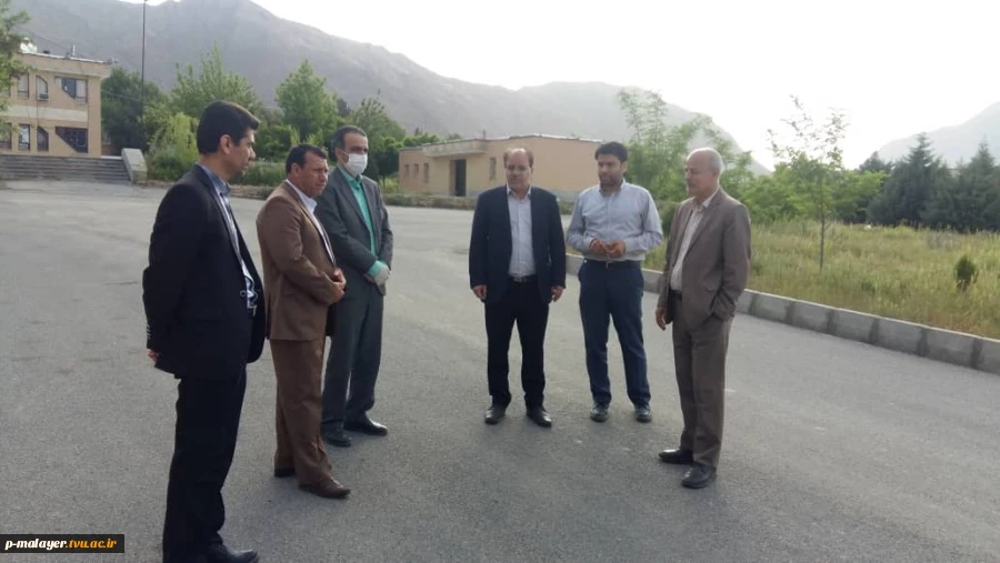 بازدید معاون محترم عمرانی فرماندار ویژه شهرستان ملایر از آموزشکده خوارزمی 2