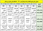 اطلاعیه انتخاب واحد 3