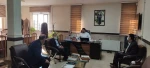 جلسه ریاست دانشکده فنی خوارزمی ملایر  با ریاست اوقاف و امور خیریه شهرستان ملایر 2