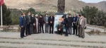 مراسم پیاده روی و غبار روبی و عطر افشانی مزار شهدای گمنام توسط کارکنان دانشکده فنی و حرفه ای  ملایر 4
