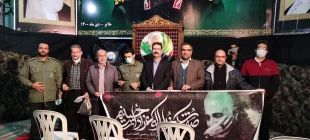شرکت اساتید و کارکنان دانشگاه خوارزمی ملایر در مراسم بزرگداشت سپهبد شهید حاج قاسم سلیمانی 5