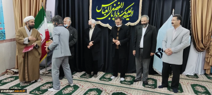 مراسم عزاداری حضرت زهرا (س)در دانشکده فنی خوارزمی ملایر 2