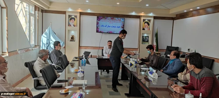 پیام ریاست محترم دانشکده خوارزمی ملایر به مناسبت عید مبعث 5