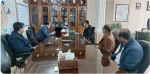 دیدار سرپرست فرمانداری ویژه ملایر با رئیس دانشکده خوارزمی ملایر 2