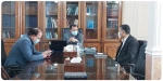 دیدار سرپرست فرمانداری ویژه ملایر با رئیس دانشکده خوارزمی ملایر 4
