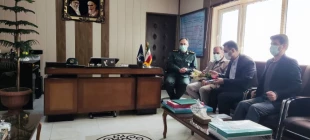 حضور ریاست و کارکنان آموزشکده فنی خوارزمی در دفتر فرماندهی سپاه ناحیه ملایر 3