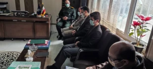 حضور ریاست و کارکنان آموزشکده فنی خوارزمی در دفتر فرماندهی سپاه ناحیه ملایر 4