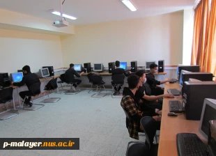 بازگشایی و تدریس حضوری کلاس های عملی- نظری و عملی در دانشکده خوارزمی ملایر در نیمسال دوم سال تحصیلی 1401 8