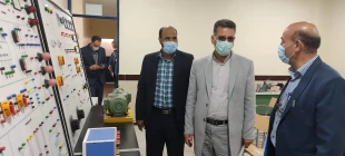 بازدید ناظر محترم اعزامی مرکز نظارت، ارزیابی و تضمین کیفیت سازمان مرکزی دانشگاه فنی و حرفه ای از تشکیل کلاسهای حضوری آموزشکده  فنی خوارزمی ملایر 6