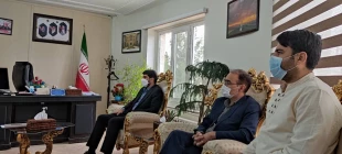 دیدار ریاست آموزشکده فنی و حرفه ای پسران ملایر با فرماندارمحترم ویژه شهرستان ملایر 6