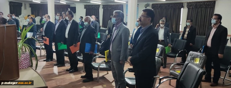 جلسه هم اندیشی با رویکرد معرفی دانشگاه فنی و حرفه ای و آموزشکده فنی خوارزمی ملایر با حضور معاون مدیرکل ،ریاست و معاونین مناطق سه گانه آموزش و پرورش شهرستان ملایر و بخشهای سامن و جوکار همچنین مدیران و معاونین و مشاوران هنرستان‌ها و ریاست دانشگاه فنی و حرفه