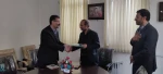 دیدار ریاست و کارکنان آموزشکده فنی و حرفه ای پسران ملایر با معاون مدیر کل ،رئیس اداره تعاون، کار و رفاه اجتماعی به مناسبت روز جهانی کار و کارگر 4