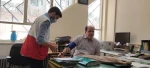 انجام تست فشار خون دانشجویان و کارکنان به مناسبت روز جهانی فشار خون بالا به همت سازمان جوانان جمعیت هلال احمر  5