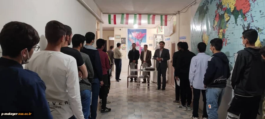 اعزام کارگروهی متشکل از اساتید، کارکنان و فارغ التحصیلان کارآفرین دانشگاه فنی و حرفه ای به هنرستانهای مناطق سه گانه آموزش و پرورش ملایر 6
