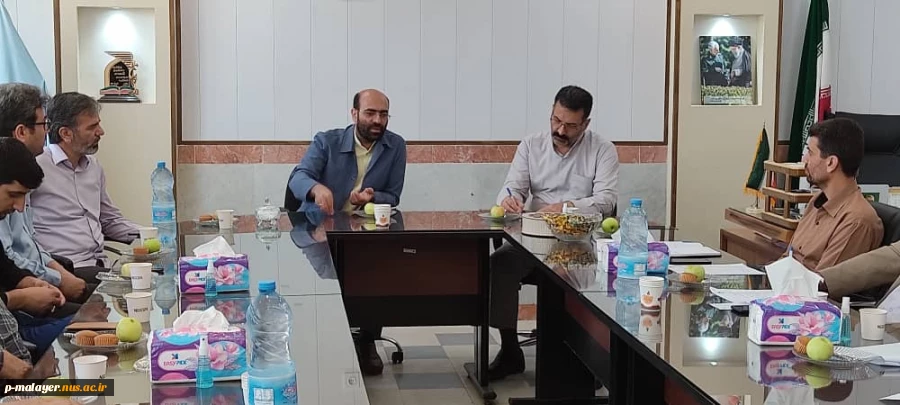بازدید نماینده مردم شریف ملایر در مجلس شورای اسلامی از آموزشکده فنی و حرفه ای خوارزمی 3