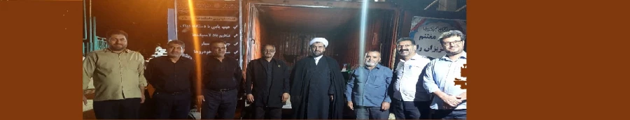 بازدید شبانه امام جمعه شهرستان از موکب مهارت آموزشکده فنی   2