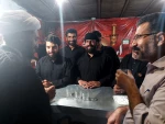 بازدید شبانه امام جمعه شهرستان از موکب مهارت آموزشکده فنی   5
