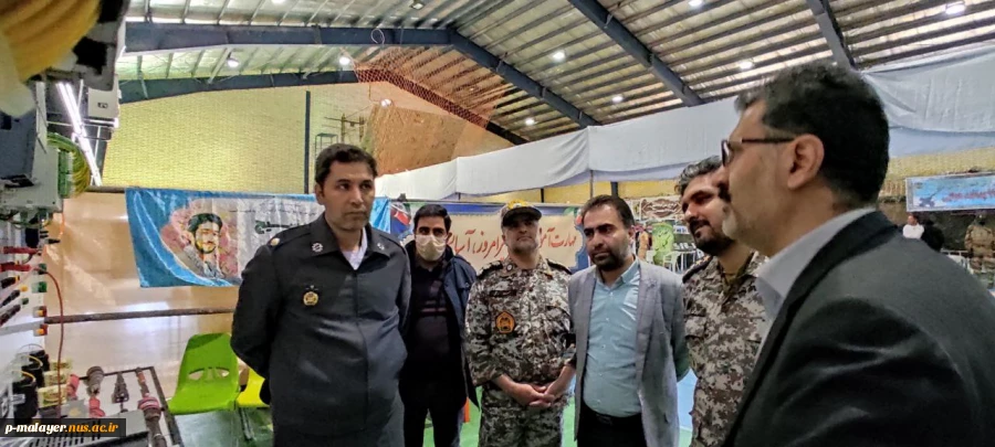 حضور تیم علمی دانشگاه فنی و حرفه ای  در نمایشگاه ایران قوی 4