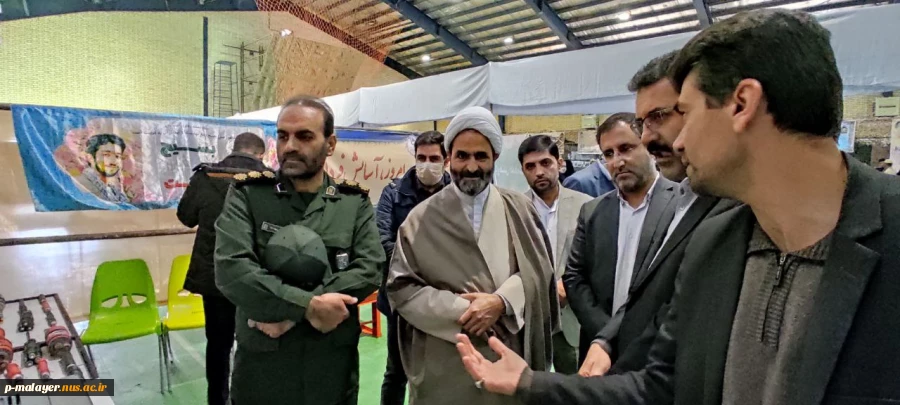 حضور تیم علمی دانشگاه فنی و حرفه ای  در نمایشگاه ایران قوی 8