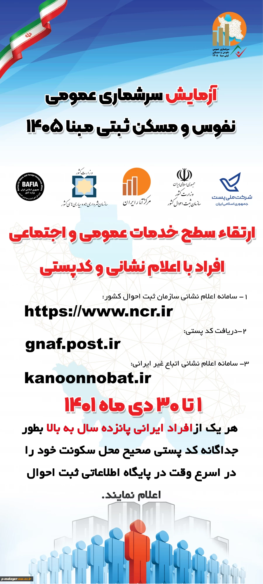 سرشماری عمومی نفوس و مسکن 3