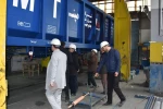 بازدید اساتید و کارشناسان آموزشکده از شرکت واگن پارس مپنا در اراک 12