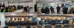 اسکان موقت مسافران در راه مانده به علت بارش و کولاک برف 2