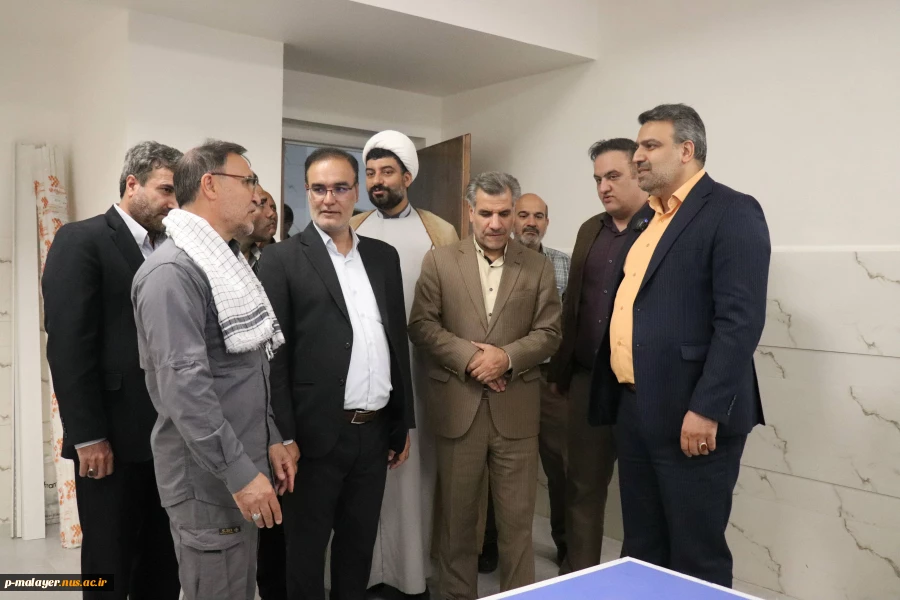 افتتاح خوابگاه آموزشکده ملی مهارت خوارزمی ملایر همزمان با آغاز سال تحصیلی جدید و شروع به کار دانشگاه‌ها 13
