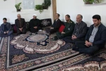در آستانه سالروز شهادت حضرت فاطمه الزهرا(س)دیدار رئیس دانشگاه ملی مهارت مرکز ملایر با مادر شهید والا مقام رحمت اله احمدی 2