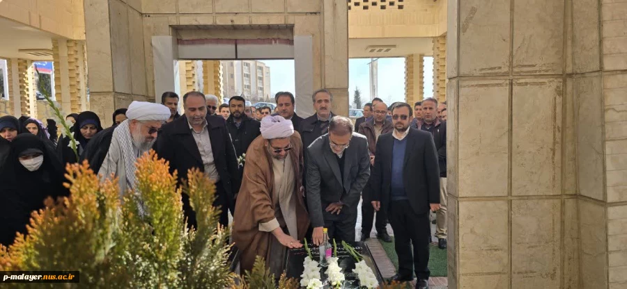 مراسم تجدید میثاق با امام (ره) و شهدا 2