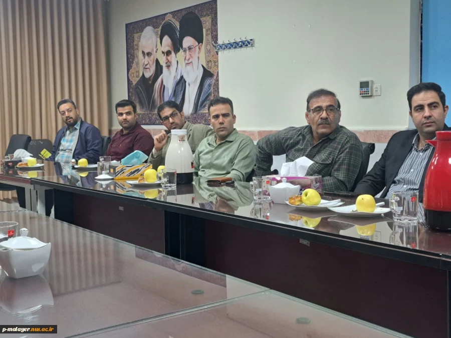 گردهمایی مدیران هنرستان های مناطق سه گانه آموزش و پرورش شهرستان ملایر در دانشگاه ملی مهارت ملایر 3