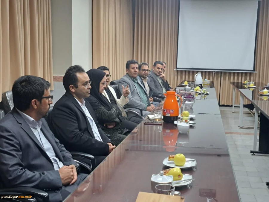 گردهمایی مدیران هنرستان های مناطق سه گانه آموزش و پرورش شهرستان ملایر در دانشگاه ملی مهارت ملایر 5