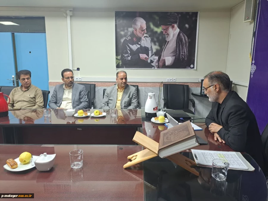 گردهمایی مدیران هنرستان های مناطق سه گانه آموزش و پرورش شهرستان ملایر در دانشگاه ملی مهارت ملایر 7