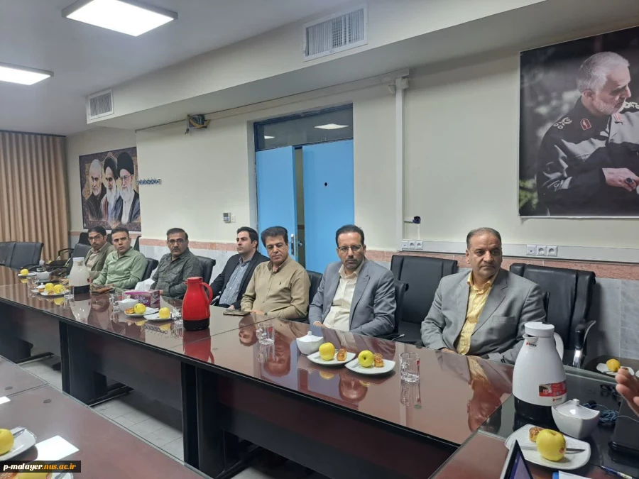 گردهمایی مدیران هنرستان های مناطق سه گانه آموزش و پرورش شهرستان ملایر در دانشگاه ملی مهارت ملایر 8