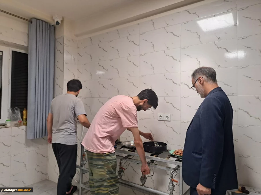 دیدار چهره به چهره و صمیمی با دانشجویان بمناسبت هفته خوابگاههای دانشجویی 7