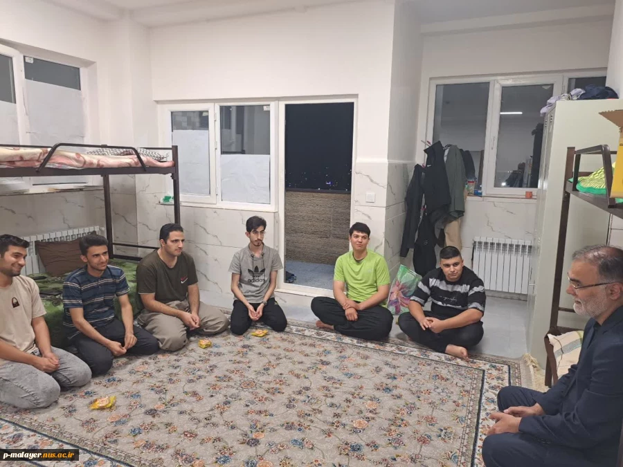 دیدار چهره به چهره و صمیمی با دانشجویان بمناسبت هفته خوابگاههای دانشجویی 9